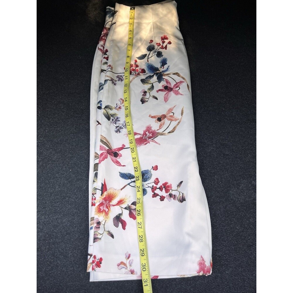 NWT ZARA Floral Printed Front Pleat Midi Skirt Size XLarge - Picture 9 of 10